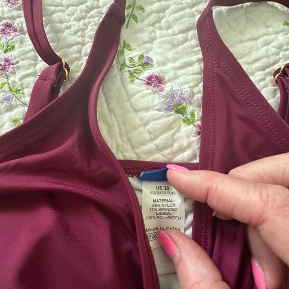 Hilor womens bathing suit size 10 - Picture 4 of 4